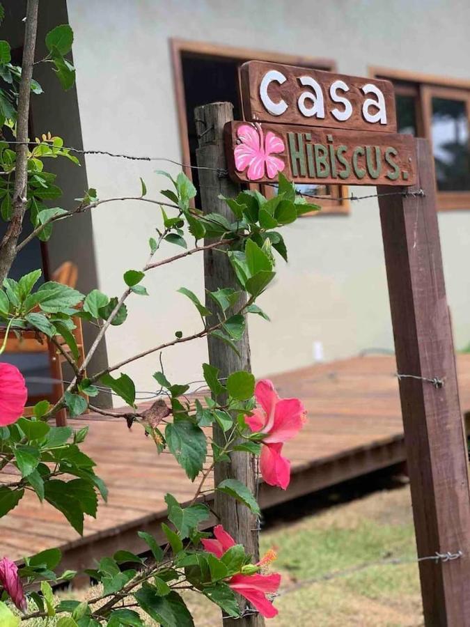 Casa Hibiscus Villa Velha Boipeba Exteriör bild